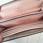 Kate Spade Retired Penn Place Grey Neda Zip Around Continental Wallet Photo 10