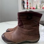 Merrell  Tan and Burgundy Outdoor Boots Photo 2
