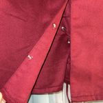 Harley Davidson  Size XL Maroon 3/4 Sleeve Lightweight Jacket Photo 4