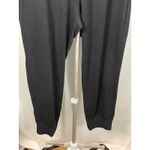 Nike  Women's Black Jogger Sweatpants Size‎ Medium Drawstring Waist Logo Photo 2