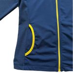 Slazenger  Workout Jacket Blue Yellow Trim Zip Front Pockets Golf Active Size XS Photo 8