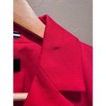 Talbots  Red Cotton Blend Blazer Size 12 Photo 6