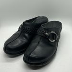 Ariat Stylish Black Leather Shasta Mules Slip On Shoes **Size 6.5** đ¸đ¸ Photo 1