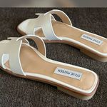 Steve Madden Hadyn Women White Leather Sandals Size- 6.5M Photo 7