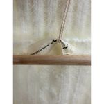 Arden J Women Cream Fuzzy Deep V Photo 4