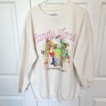 FREEZE Candy Land Graphic Embroidered Sweatshirt XL White Photo 1
