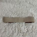 Tory Burch Tan and Brown Stretch Leather Belt with Gold Buckle Size XS Photo 4