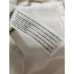 Abercrombie & Fitch White Linen Sleeveless Tie Front V-neck Crop Tank Top Sz XL Photo 4