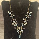 Vintage Avon N R Blue Flower Dance Necklace & Earrings 18” Photo 1
