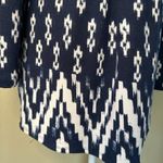 Anthropologie  One September Navy Open Drape Sweater Cardigan - size medium Photo 5