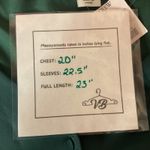 J.Crew Peplum Poplin Babydoll Button Up Blouse Satin Top Emerald Green Sz 2 NWT Photo 9