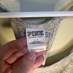 Victoria's Secret Pink  Sleepwear Grey Burnout Racerback Spaghetti Strap Tank Top Photo 6