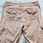 Kuhl Legendary Women’s Tan Roll-Up Snap Cargo Hiking Outdoor Pants – Size 14🧡 Photo 6