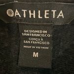 Athleta  Mindset Long Sleeve Crewneck Sweatshirt Size M Nirvana Black‎ Active Photo 12