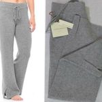 Cynthia Rowley  100%  2 -PLY Cashmere Side Slits Casual Lounge Pants Grey  Sz‎ S Photo 4