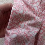 Lands' End  Pink and White Floral Print Fit & Flare Pocket Dress Photo 11