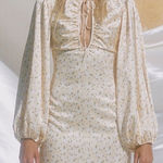 Sabo Skirt Luxe Xandria Dress Yellow Sz M NWT Photo 0