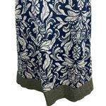 American Eagle Blue Green Halter Babydoll Sleeveless Floral Dress 8 90s Y2K Photo 5