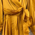 Mac Duggal  70135 Short Wrap Dress Marigold 2 Photo 2