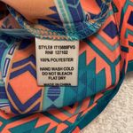 Pink Owl cold shoulder Aztec print blouse Small Photo 9