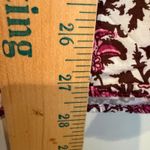 Cowgirl Hardware Floral Pearl Snap Western Shirt Women's L Pink Brown Festival Size L Photo 10