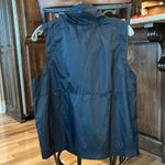 Under Armour  Black Windbreaker Pullover Vest Zip Neck Loose Fit Womens Medium Photo 9