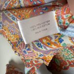 Cynthia Rowley Cynthia‎ Rowley Paisley Tunic Top Size 2X Multicolor V-Neck Boho Lightweight Photo 4