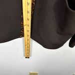 Simonton Says L Brown Leopard Trim Jacket Animal Print Glam Edgy Workwear Chic Size L Photo 3