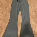 Aerie green flared sweatpants Photo 0