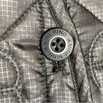 ANINE BING  Andy Black Quilted Monogram Vest Pockets Women’s Size‎ Large Photo 5