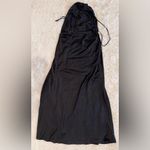 House Of CB NWOT  Zanab Black Thigh Slit Open Back Maxi Dress sz S Photo 8