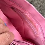 New Retro Pink Suede Haband Purse with Pocket Photo 7