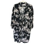 Spiritual Gangster  Maya black floral print kimono Photo 1