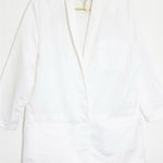 Diane Von Furstenberg Deadstock Vintage 80s  Monogram Blazer Size 14 Preppy Photo 0