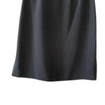 Tahari  Womens’ Pencil Black Pinstripes Midi Length Lined Back Zipper SZ 2P #1591 Photo 2