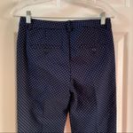 New York & Co. NWT 7th Avenue NY&Co Navy Polka Dot Trouser Pants size 2 Photo 8