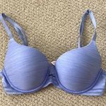 Victoria's Secret Victoria’s Secret Perfect Shape Purple Special Edition Bow Cross Bra 32C EUC Photo 0