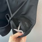 Girlfriend Collective  Topanga High Neck Cross Back Crop Tank Black Photo 4