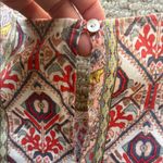 Rachel Zoe Colorful Linen Trapeze Dress Size Medium Photo 11