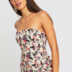 RUNAWAY THE LABEL NWT  Hawaiian floral mini dress Photo 0