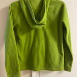 The North Face girls light green fleece hoodie, Sz 14/16 Photo 2