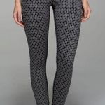 Lululemon Wunder Under Pant *Full-On Luon Tri Geo Silver Spoon Black women’s 4 Photo 0