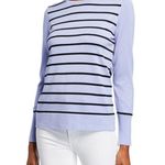 Karl Lagerfeld NWT  Paris Striped Crewneck Sweater Photo 1