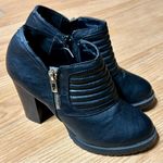 Candie's  mini Blk sleeveless dress (ladies Lg) & ladies 7.5 Blk heel boot SET Photo 11