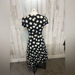 Perceptions  Black and white dress polkadot size 6P Photo 2