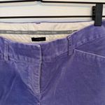 EXPRESS Vintage Purple Velvet Velour EDITOR Flare pants Sz 4 Photo 1