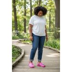 Crocs NWOT  Classic Clog Pink M10 W12 Jibbitz Charms Comfort Water Friendly Photo 1