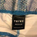 Terez  Cropped Denim-like Camouflage Capri Leggings Photo 3