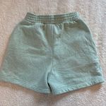 Pretty Little Thing  Light Green Sweat Shorts Photo 1