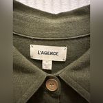 L'Agence  Malika Linen-Blend Shirt Dress Small Photo 4